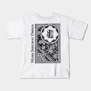 Ninth House Mors Irrumat Omnia Kids T-Shirt